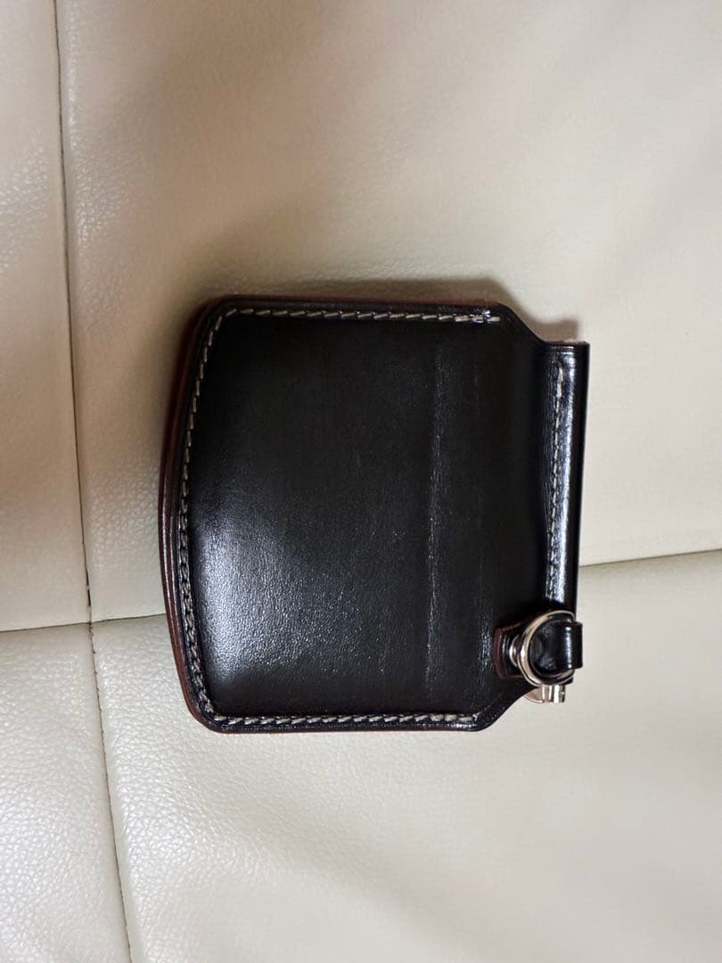 6t leather works マネークリップ