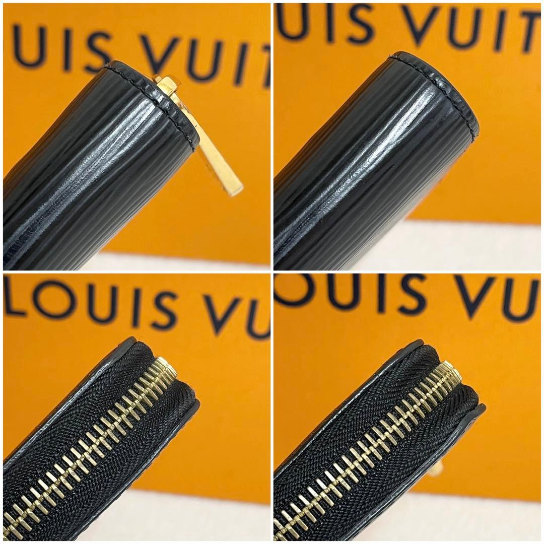 【新型】　ルイヴィトン　エピ　長財布　ジッピーウォレット　ラウンドファスナー