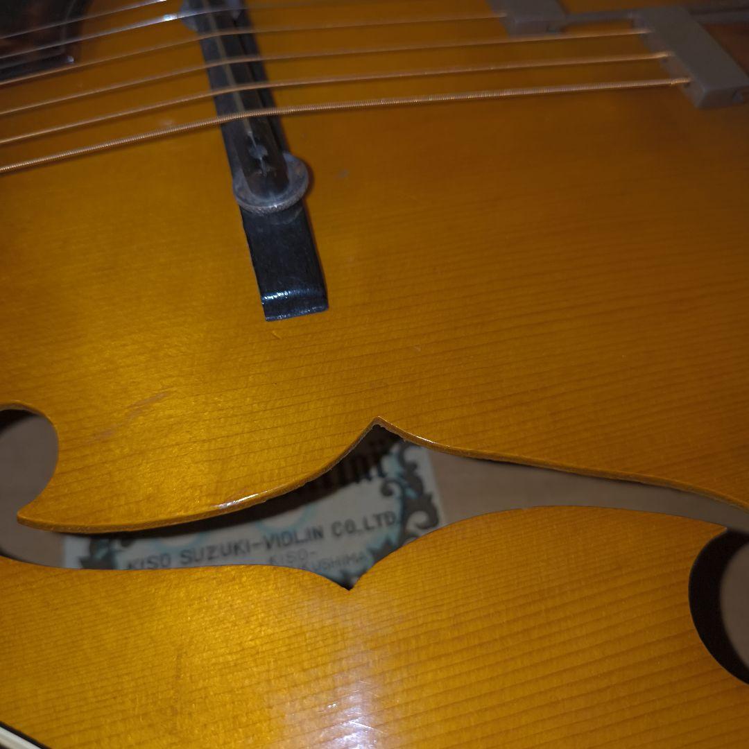 KISO SUZUKI-VIOLIN アーチトップ f ホール ピックギター