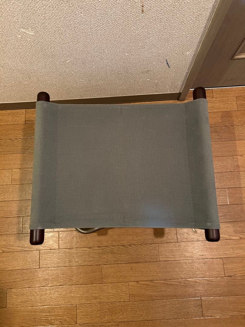 【美品】ニーチェアエックス　オットマン　ダークブラウン/グレー