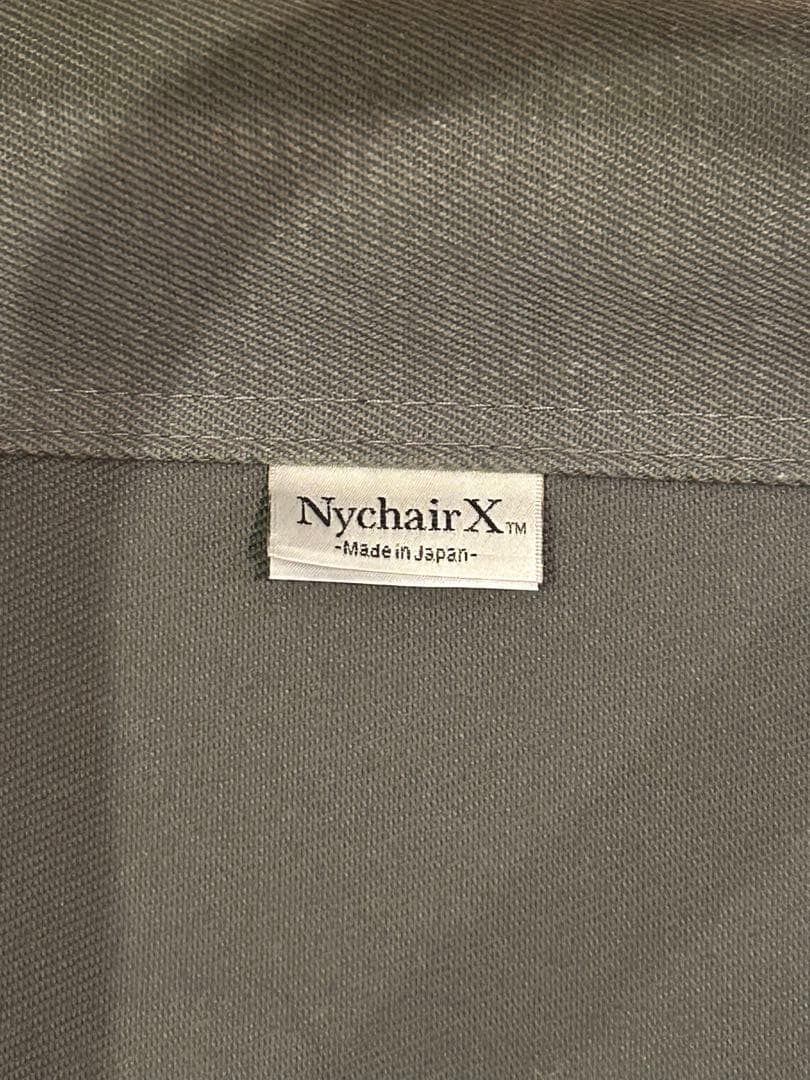 【美品】ニーチェアエックス　オットマン　ダークブラウン/グレー