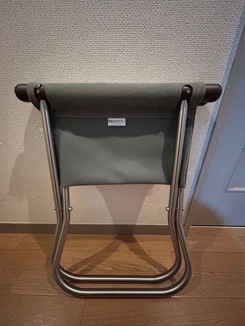 【美品】ニーチェアエックス　オットマン　ダークブラウン/グレー