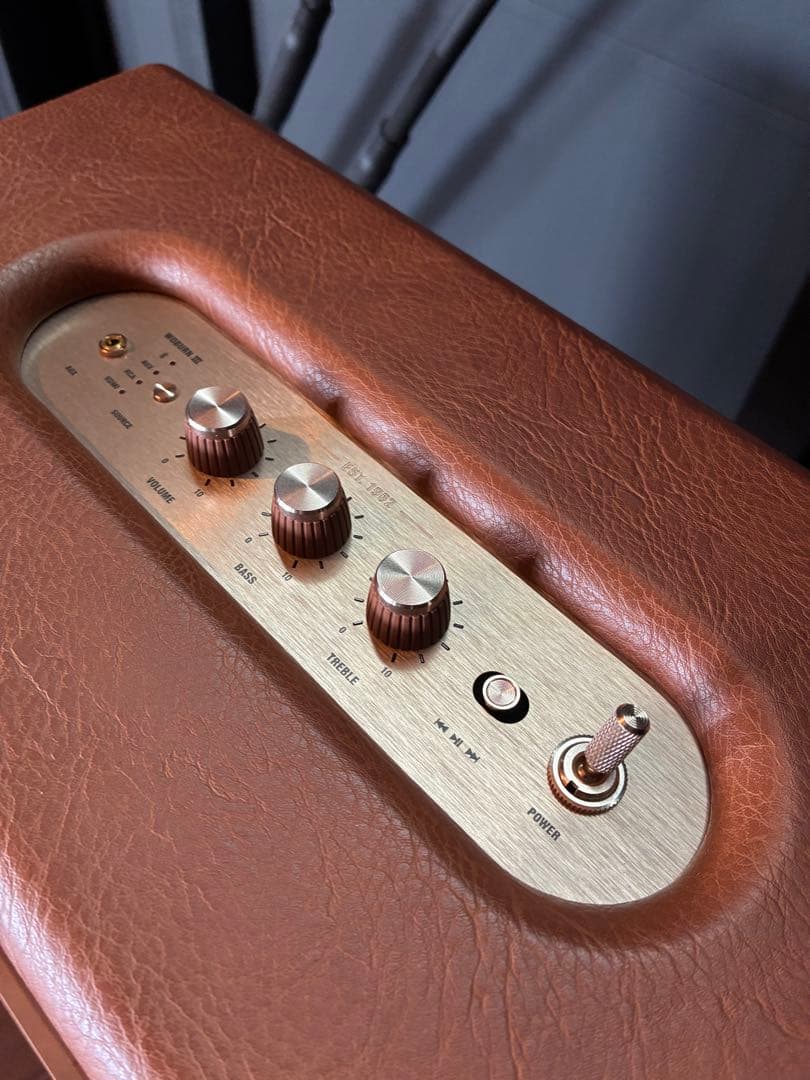 美品 Marshall Woburn III Bluetoothスピーカー