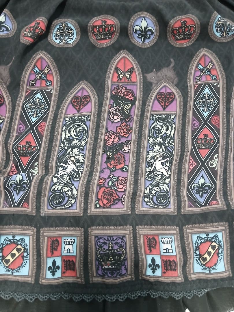 PUTUMAYO プトマヨ　ステンドグラス柄ワンピース