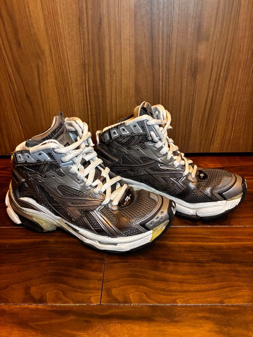 BALENCIAGA ハイカットスニーカー 42 グレー