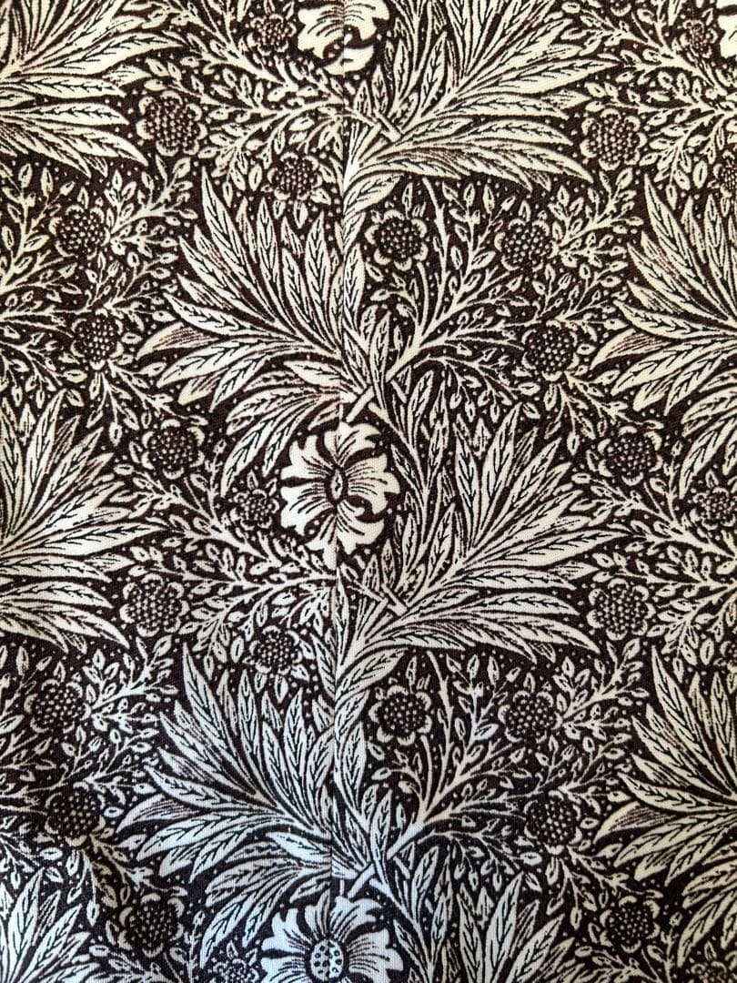 【新品】特価マッキントッシュロンドン花柄七分袖ひざ丈ワンピースサイズ46