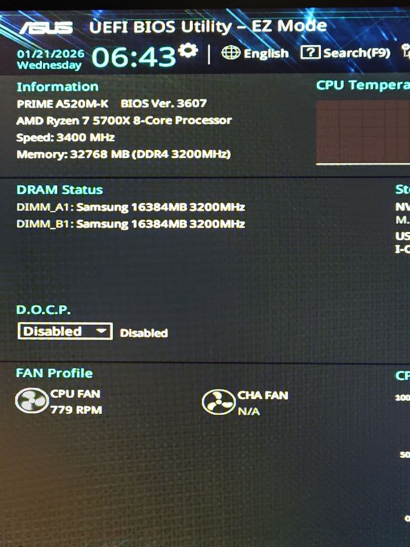 Samsung DDR4 3200 16GB ×2 計 32GB 動作確認済01