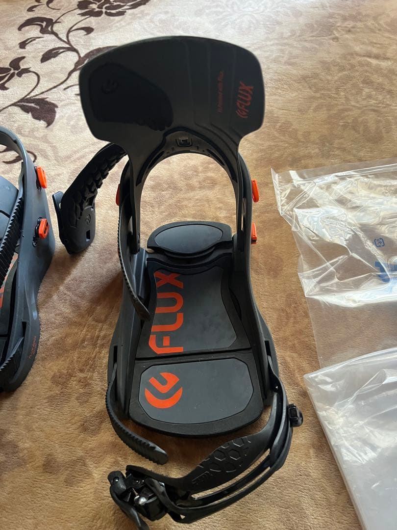 FLUX スノーボード ビンディング グレー/ブラック