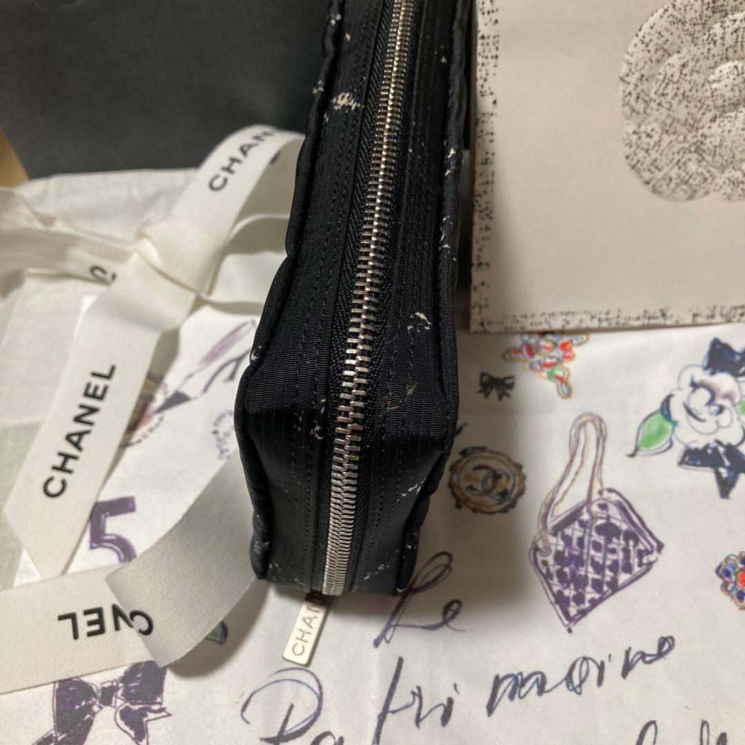 美品☆CHANEL☆旧トラベルライン☆ポーチ☆アクセサリーポーチ☆