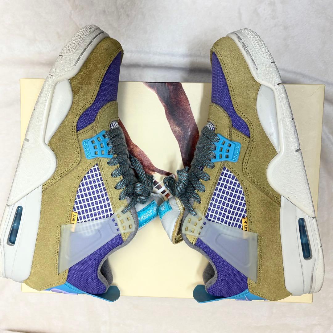 UNION × NIKE AIR JORDAN 4 SP Desert Moss