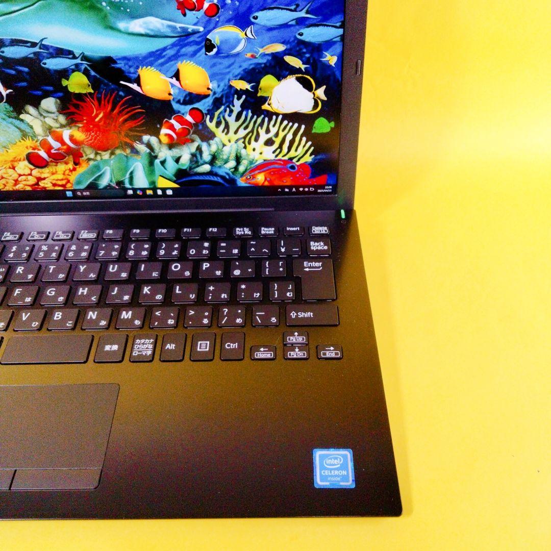 設定済み♪SSD256GBサクサク事務作業✨ノートパソコンカメラ付きWin11