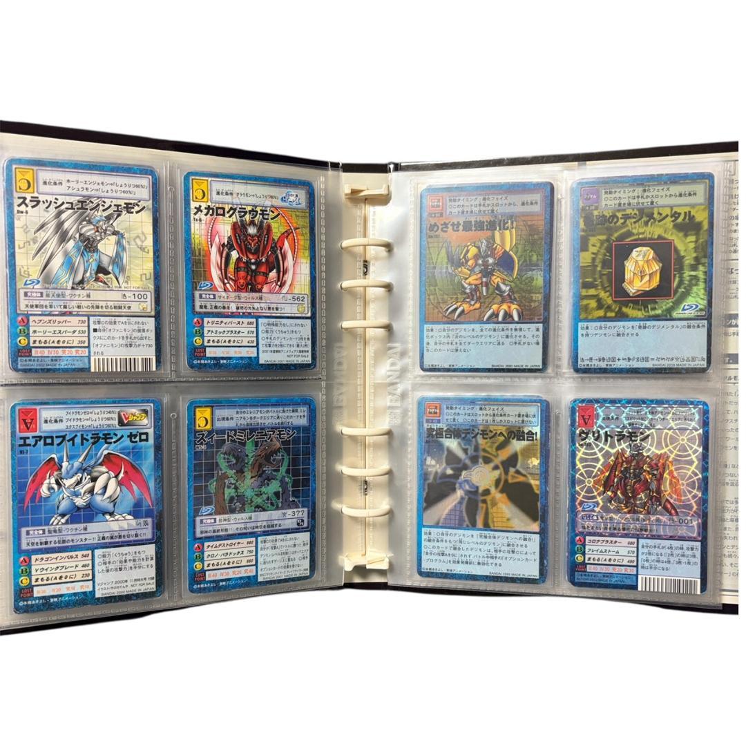 旧デジモンカード デジモン 当時物 約350枚 バインダー付き まとめ売り 特典