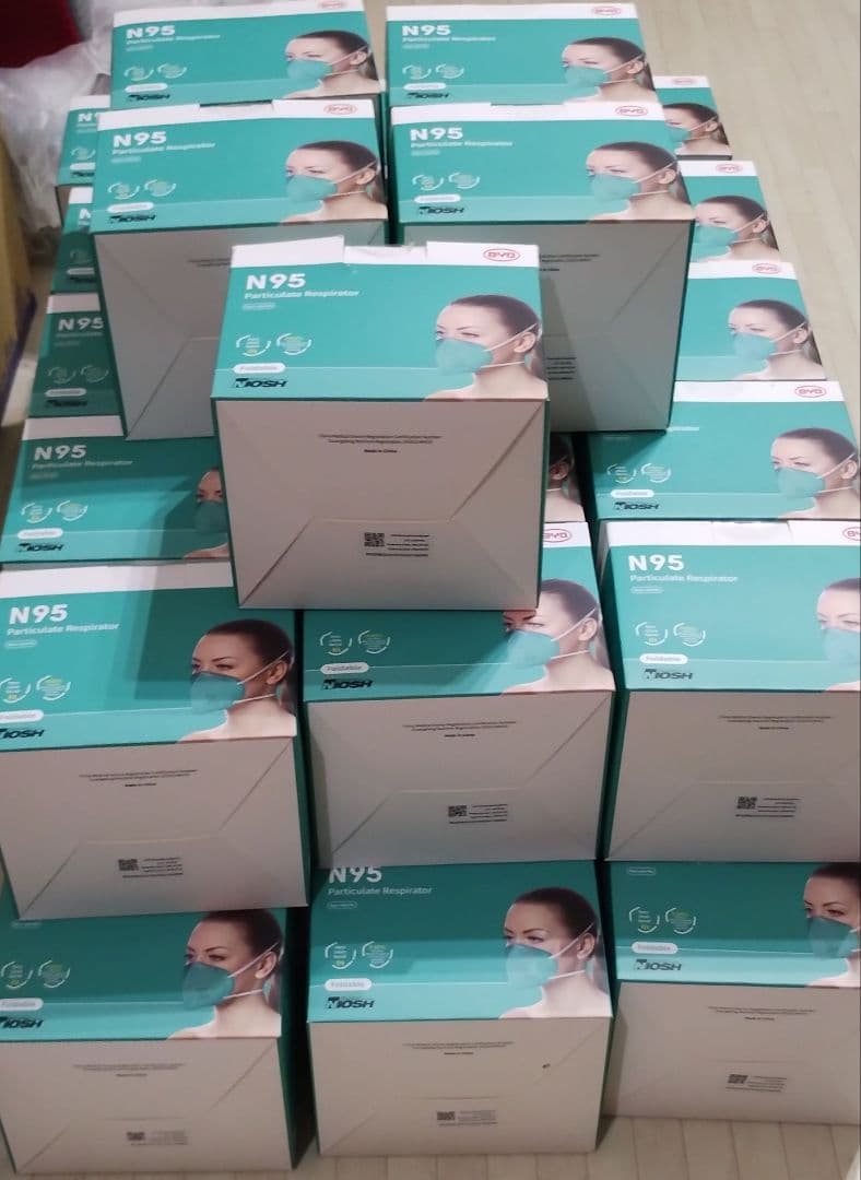 BYD N95マスク個包装大人用 20枚入り未開封38箱セット 760枚