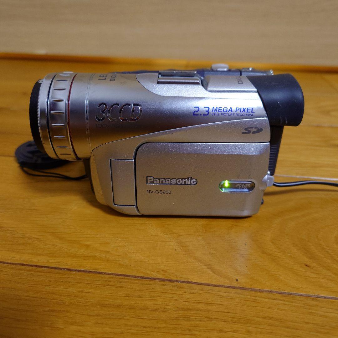 【動作確認済】Panasonic NV-GS200　本体付属品