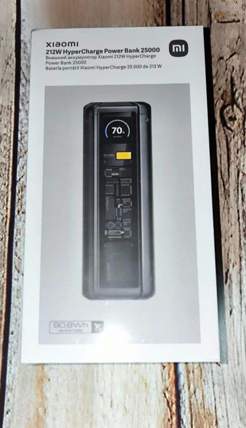 スマホアクセサリー Xiaomi 212W HyperCharge Power Bank 25000