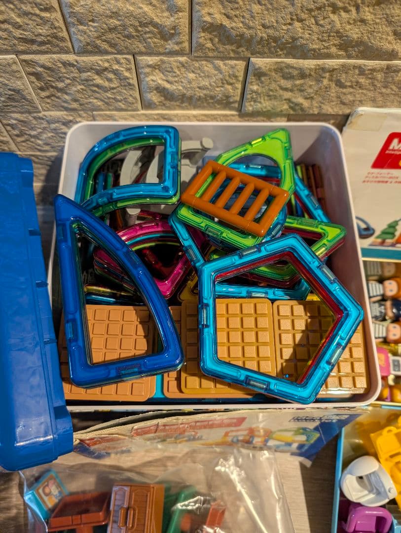 ぴまるぴマグフォーマー200ピース超