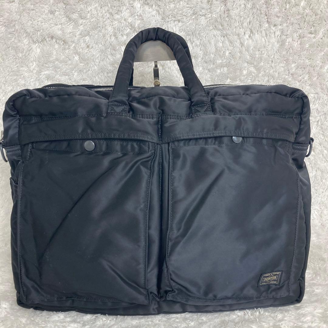 極美品✨ポーター　タンカー　ブリーフケース　2way 2層 ショルダーバッグ
