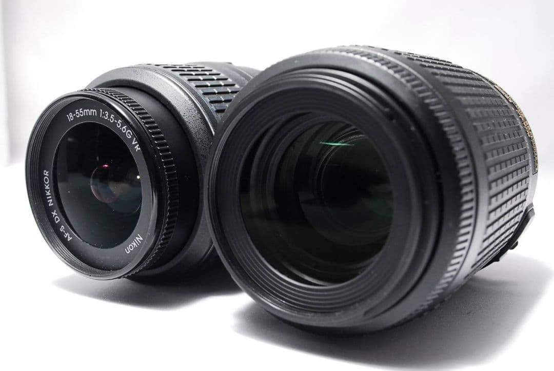 ♥初心者安心モデル♥Nikon D3000♥ AF-S標準&望遠セット