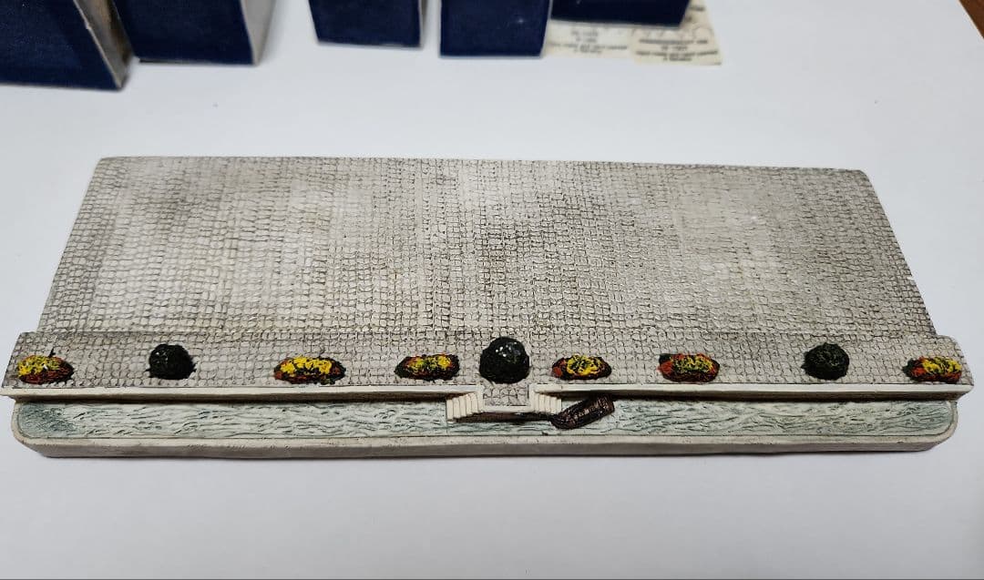 ミニチュアハウス Old Glories アムステルダム運河沿い 6点セット