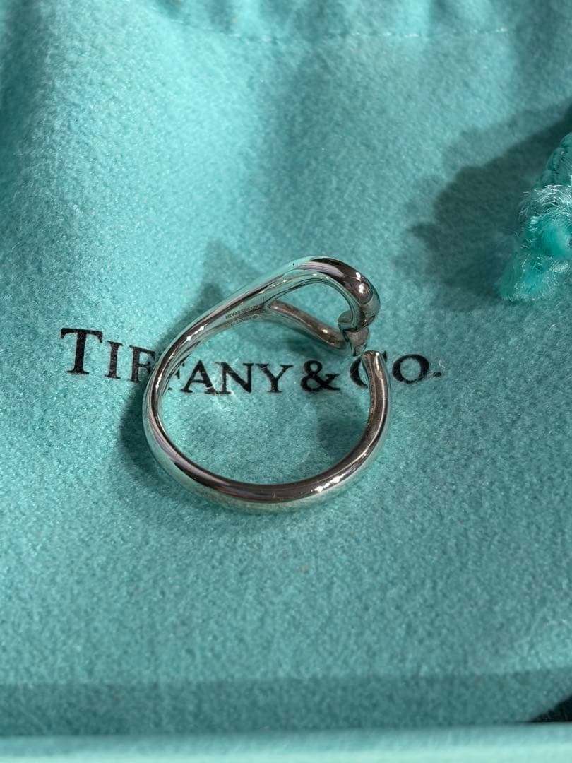 Tiffany&Co. ティファニー　オープンハート　リング　シルバー　指輪