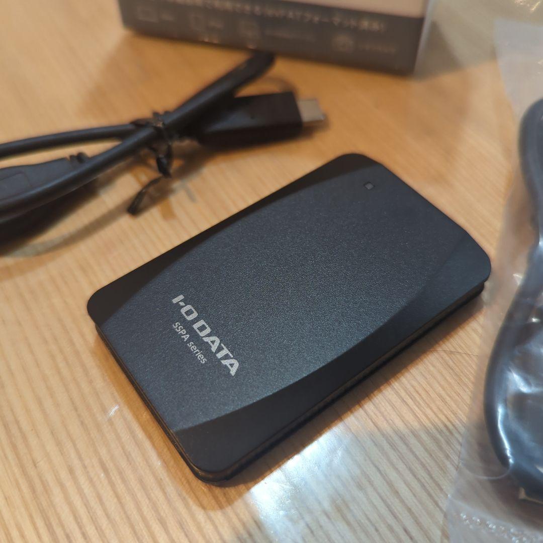 I-O DATA 外付けSSD 2TB MacにSSD