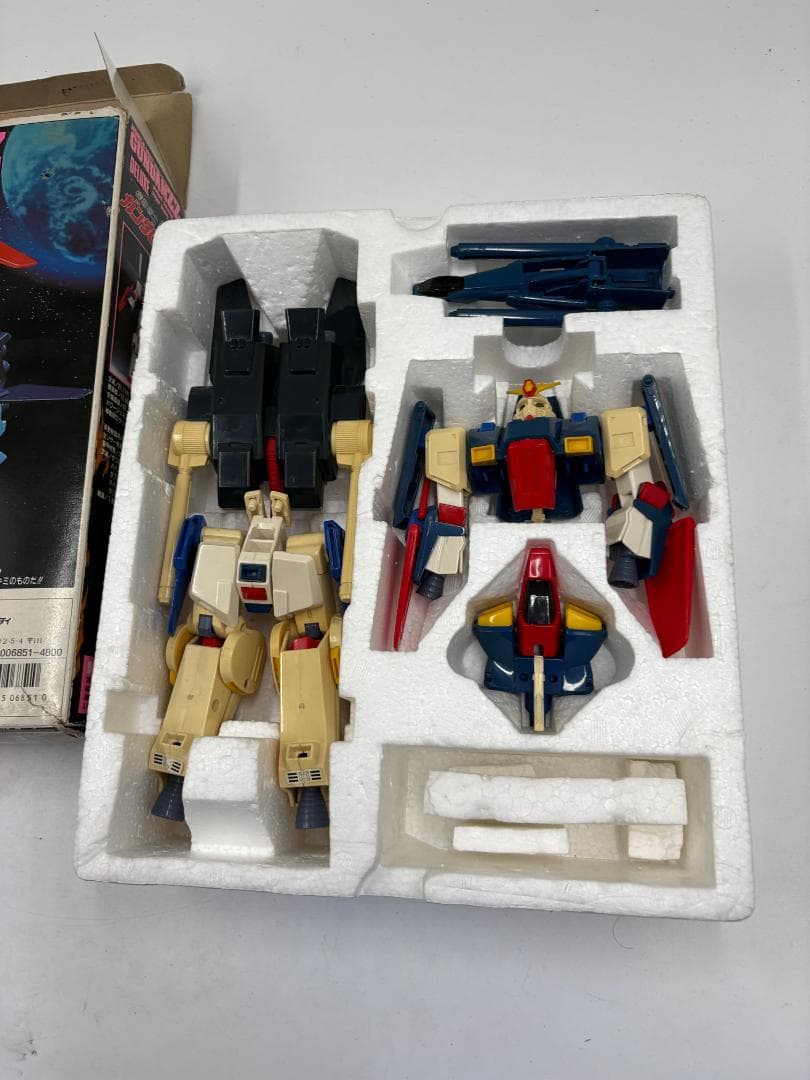 バンダイ デラックス ガンダムZZ MSZ-010 当時物 合体変形 フィギュア