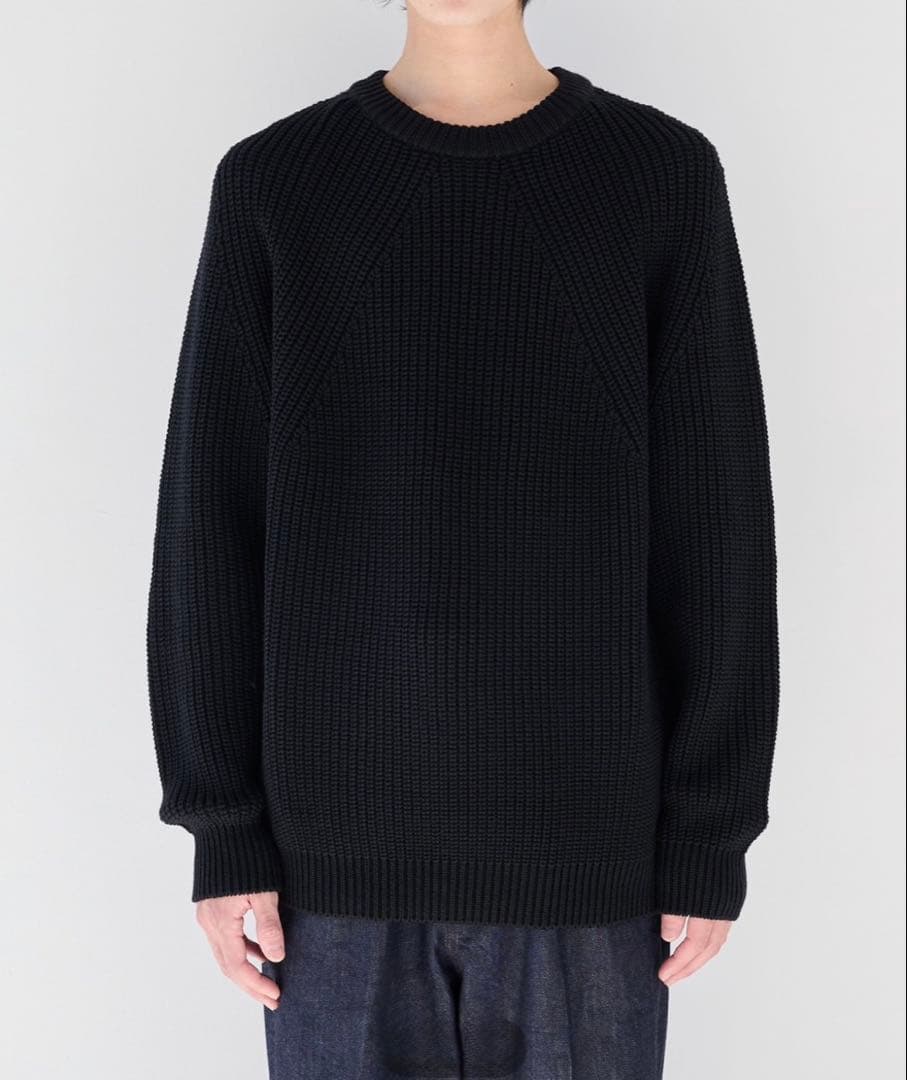 BATONER SIGNATURE CREW NECK BLACK サイズ3