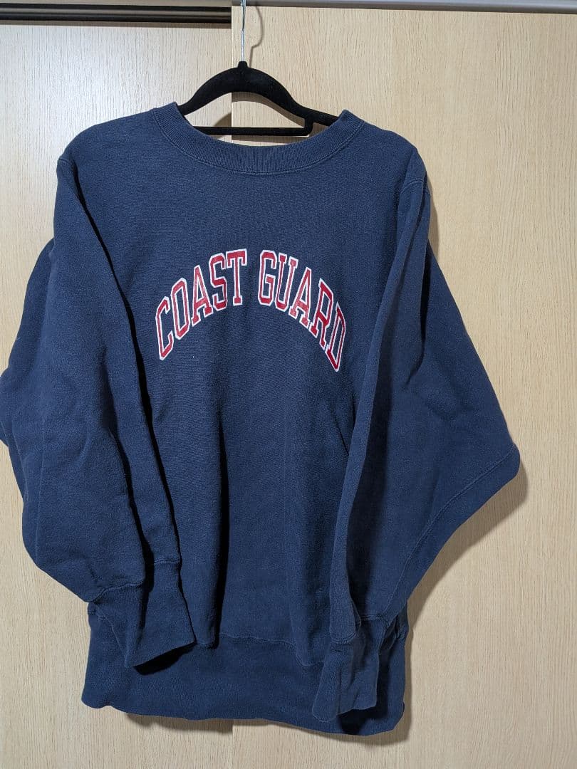 80s Champion COAST GUARD スウェット M ネイビー