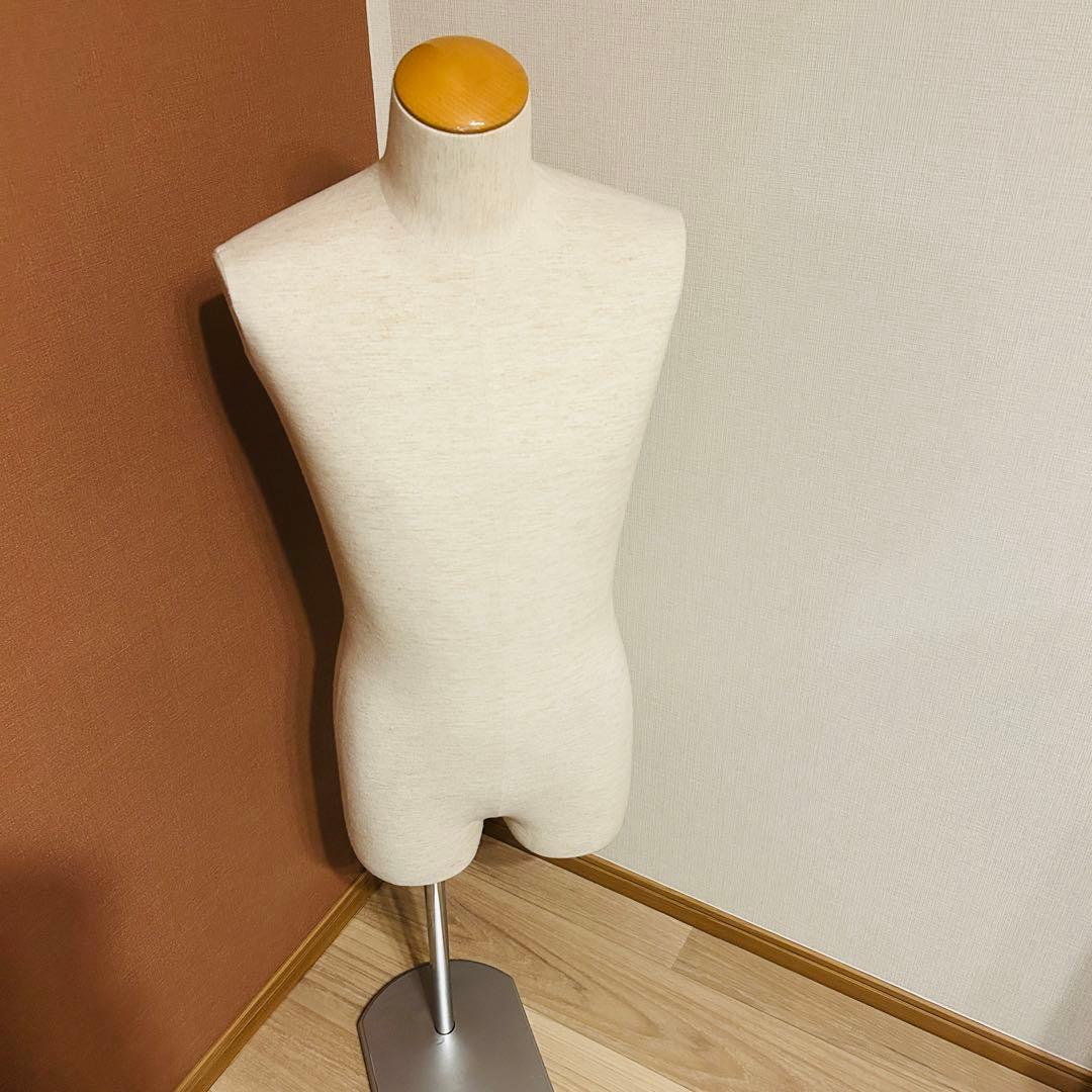 【yachi】布製 トルソー マネキン 成人男性