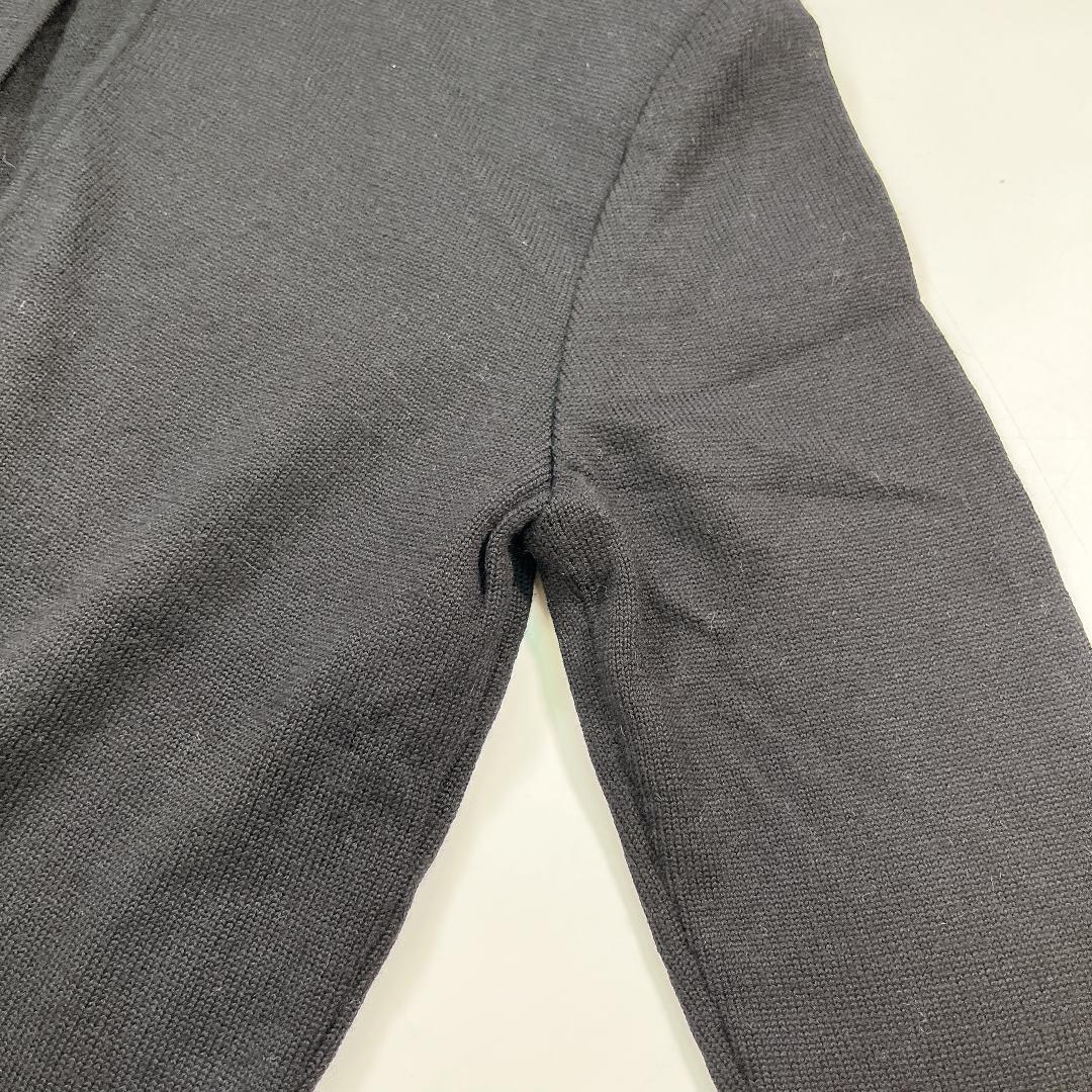 GUCCI グッチ ラインストーン カシミヤ混ウール ニット セーター 黒 38