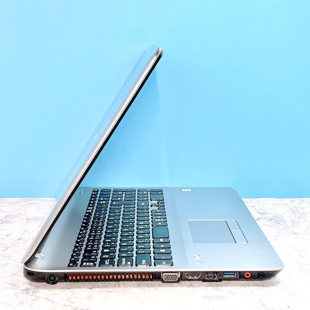 Windows11✨オフィス/カメラ✨第７世代✨フルHD✨バイオ✨ノートパソコン