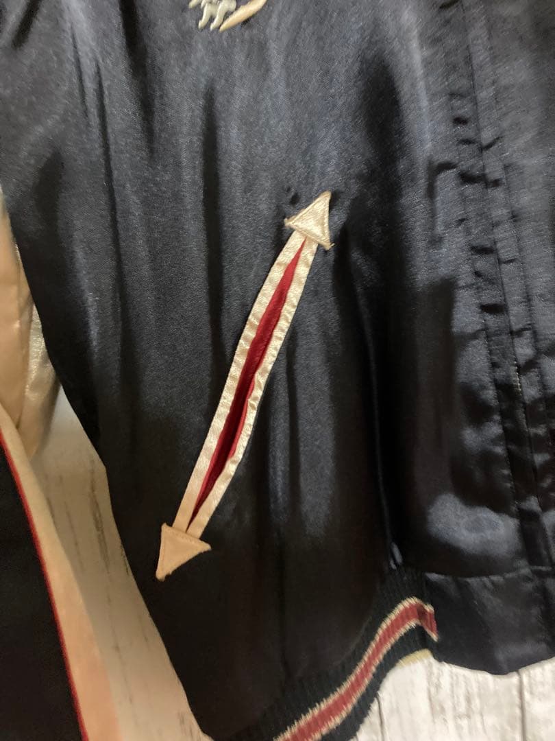 3連休価格東洋エンターブライズ CLOVER LEAF コラボ物スカジャン