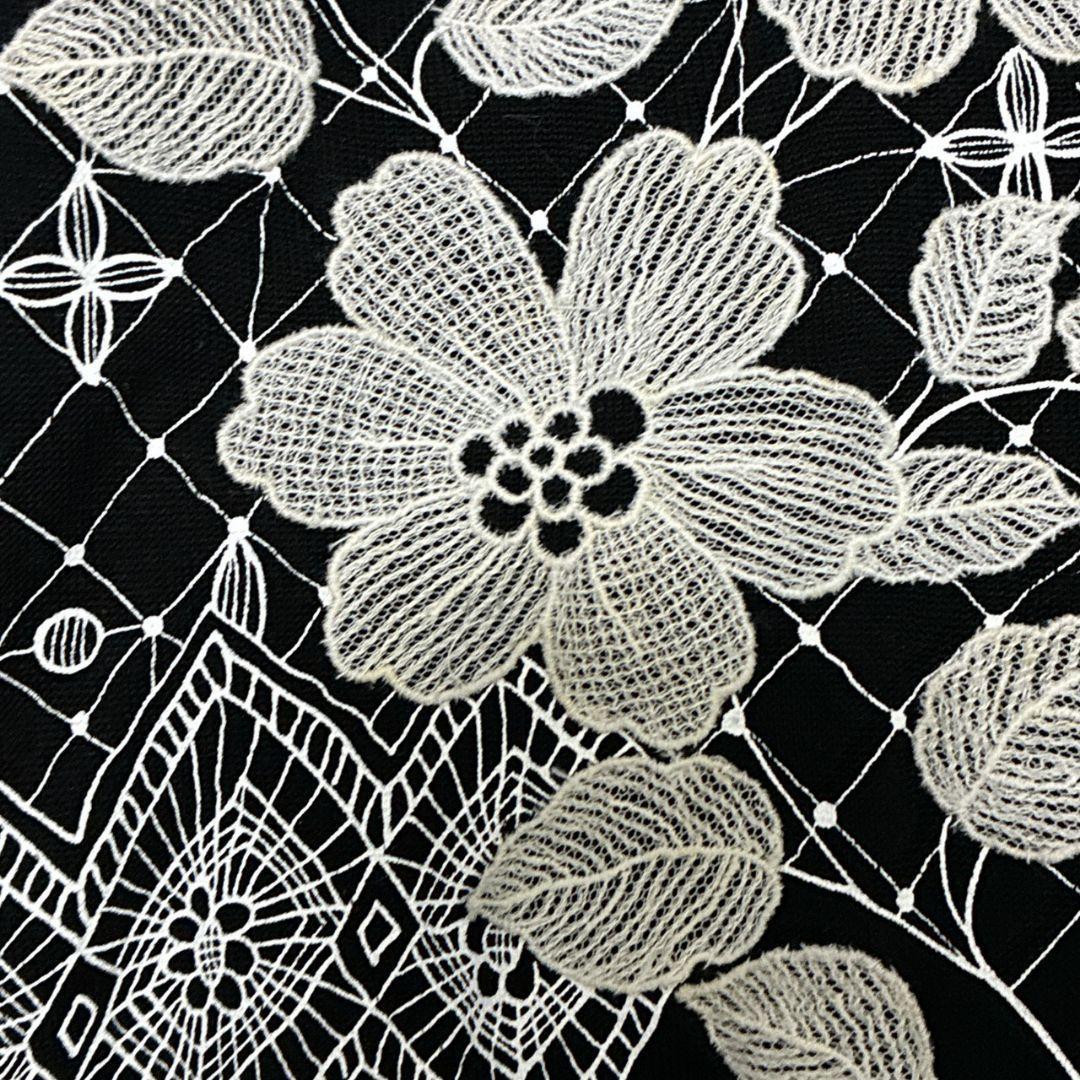 美品✨LEONARD レオナール シルク100% カーディガン ニット 黒 LL