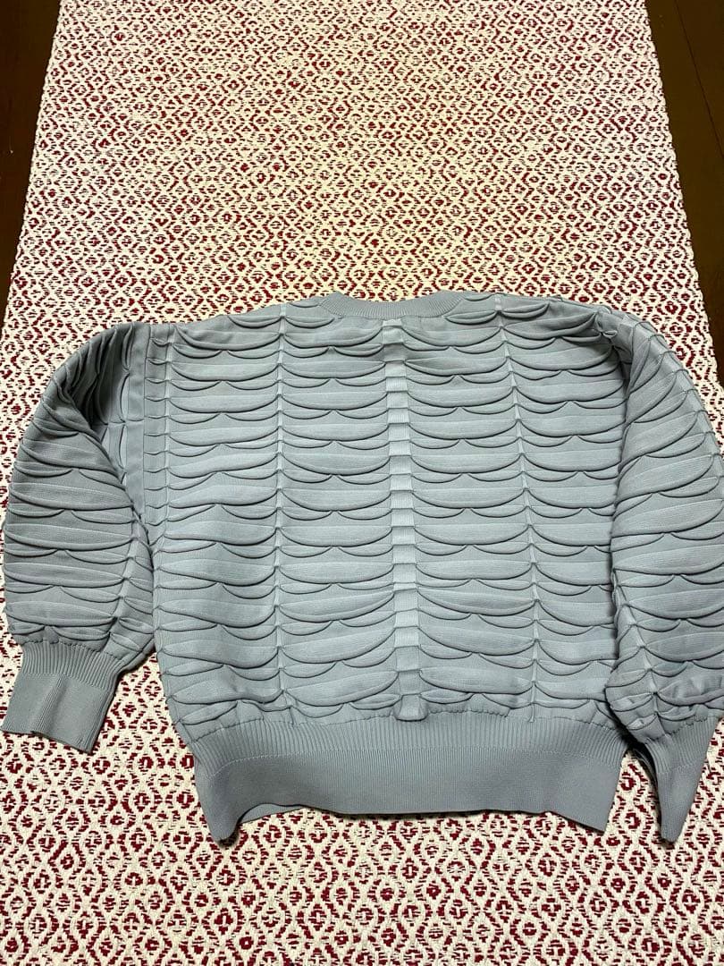 CFCL FACADE TOP ニット カラー:ライトグレー