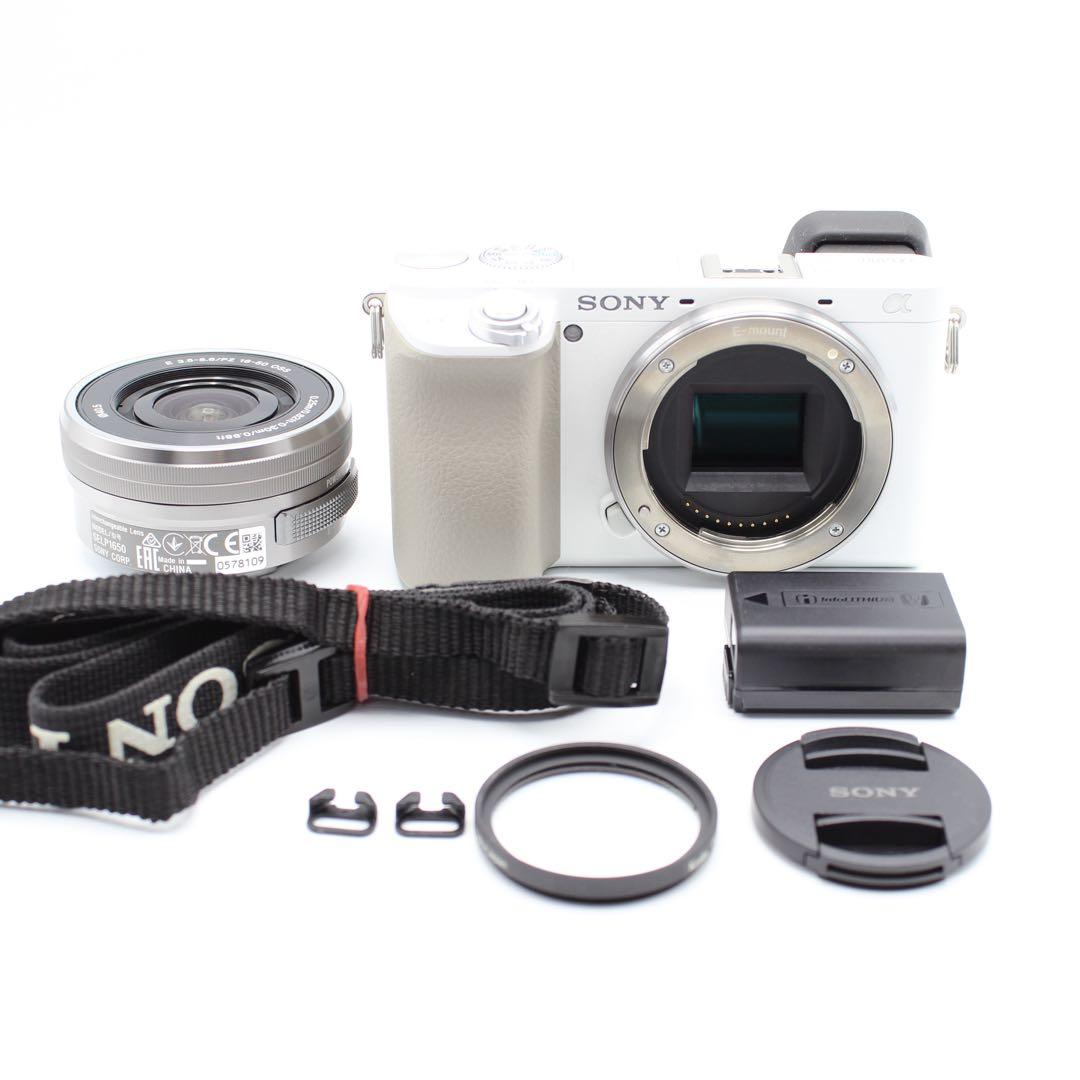 美品/SONY α6100 ミラーレス一眼 パワーズームレンズキット