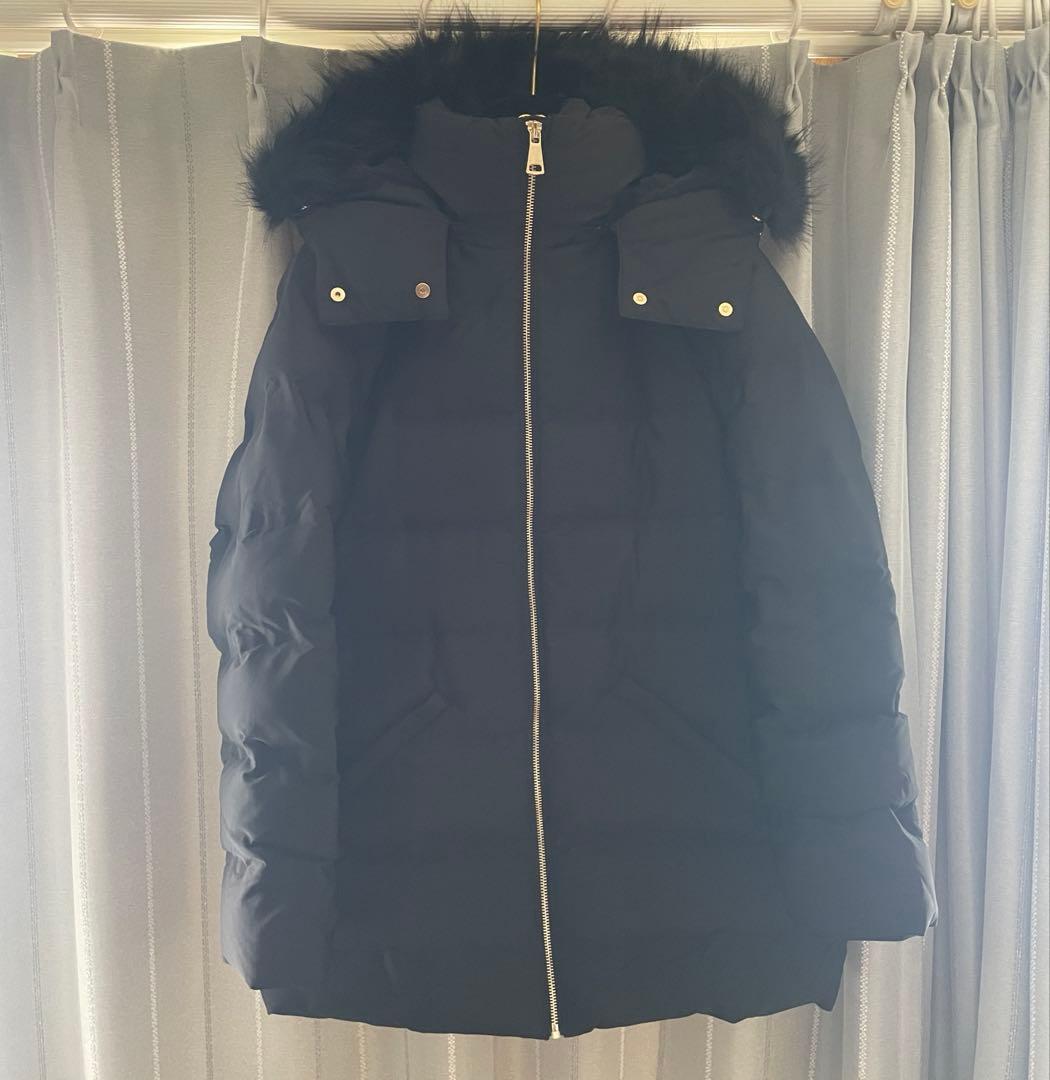 【ZARA】撥水防風フード付きダウンジャケット