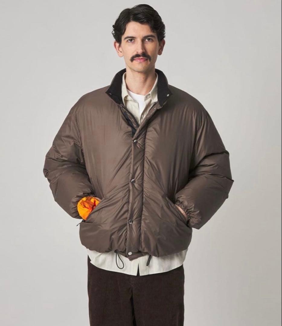 steven alan nanga別注 ダウンジャケット ダークブラウン　完売品