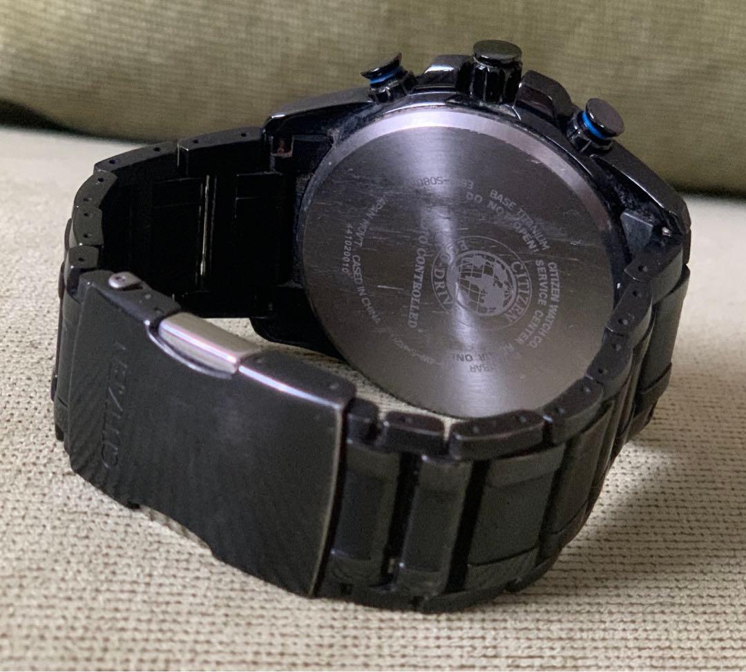 シチズン AS8025-57E/E610-S080584 チタン電波