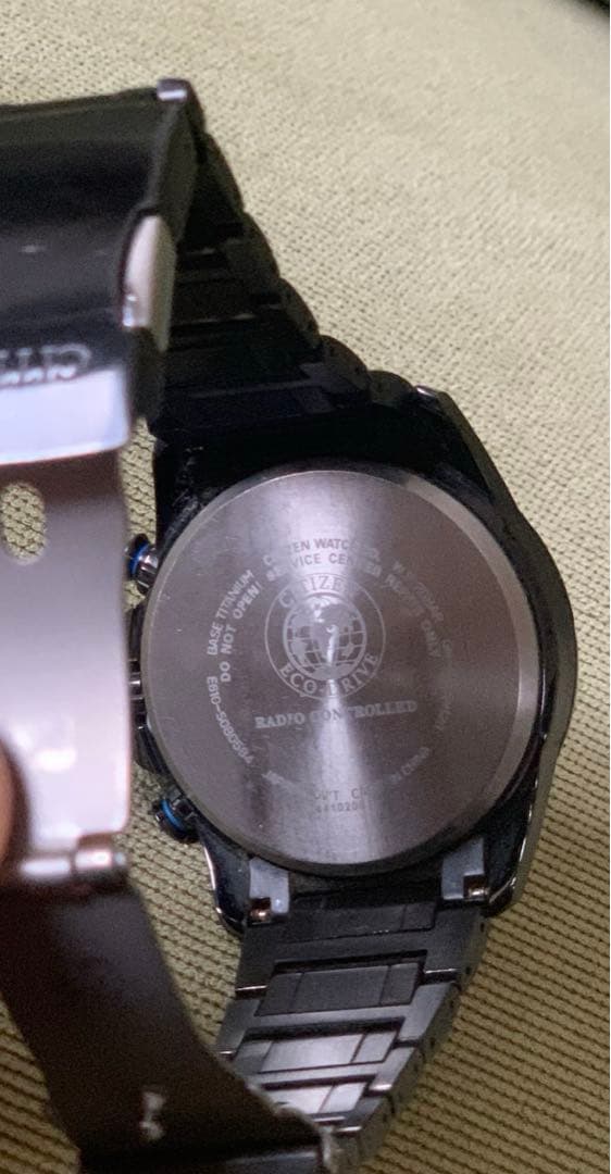 シチズン AS8025-57E/E610-S080584 チタン電波