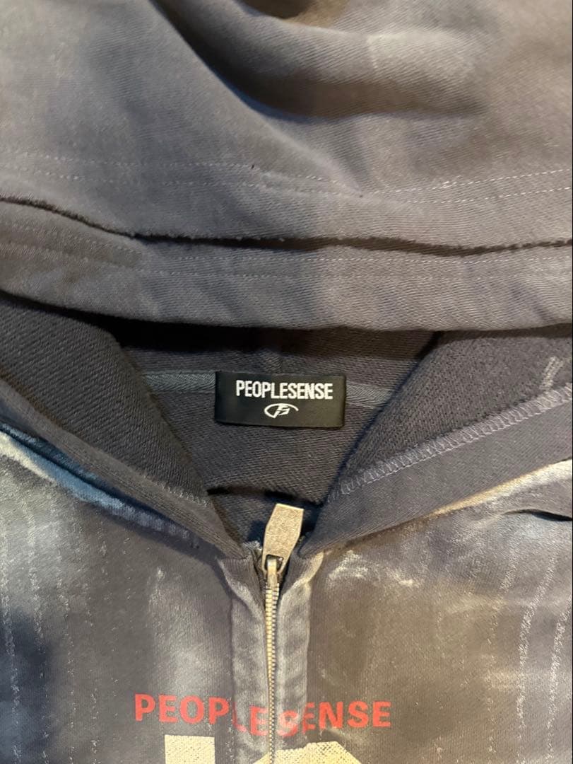 PEOPLESENSE ダークブルー パーカー