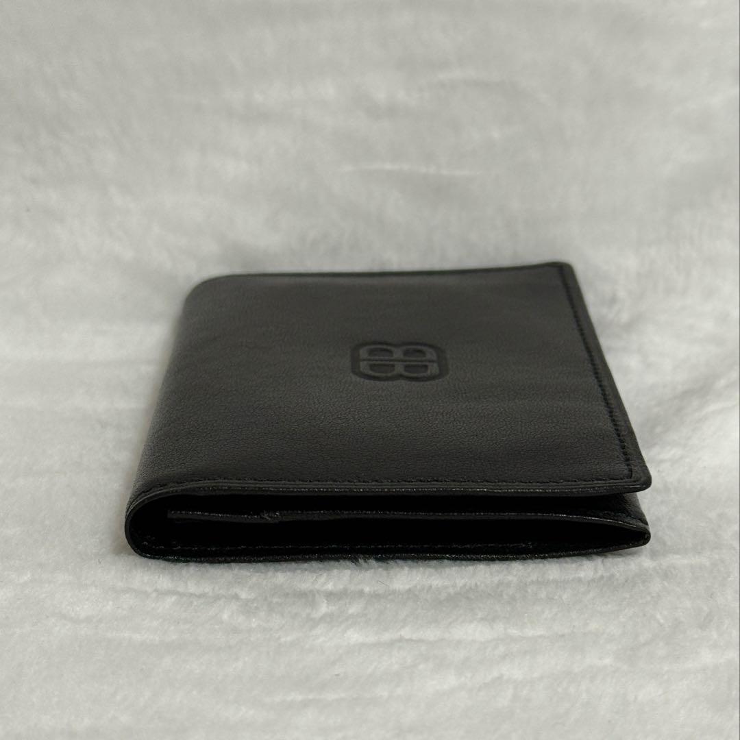バレンシアガ★カードケース★名刺入れ★レザー★黒系★美品★訳あり