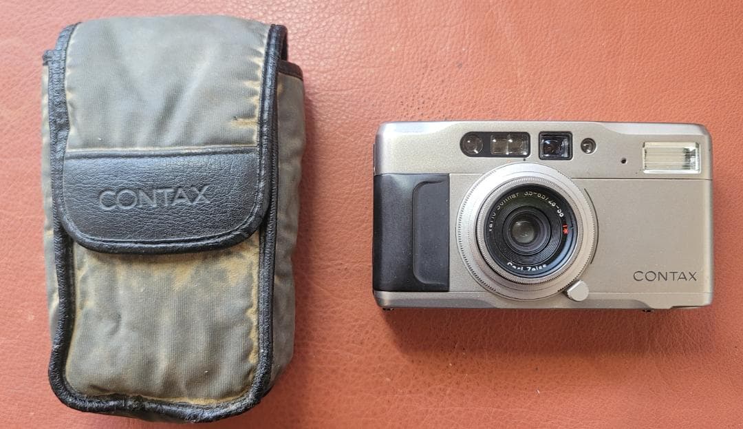 コンタックス CONTAX TVS フィルム コンパクトカメラ 【中古】
