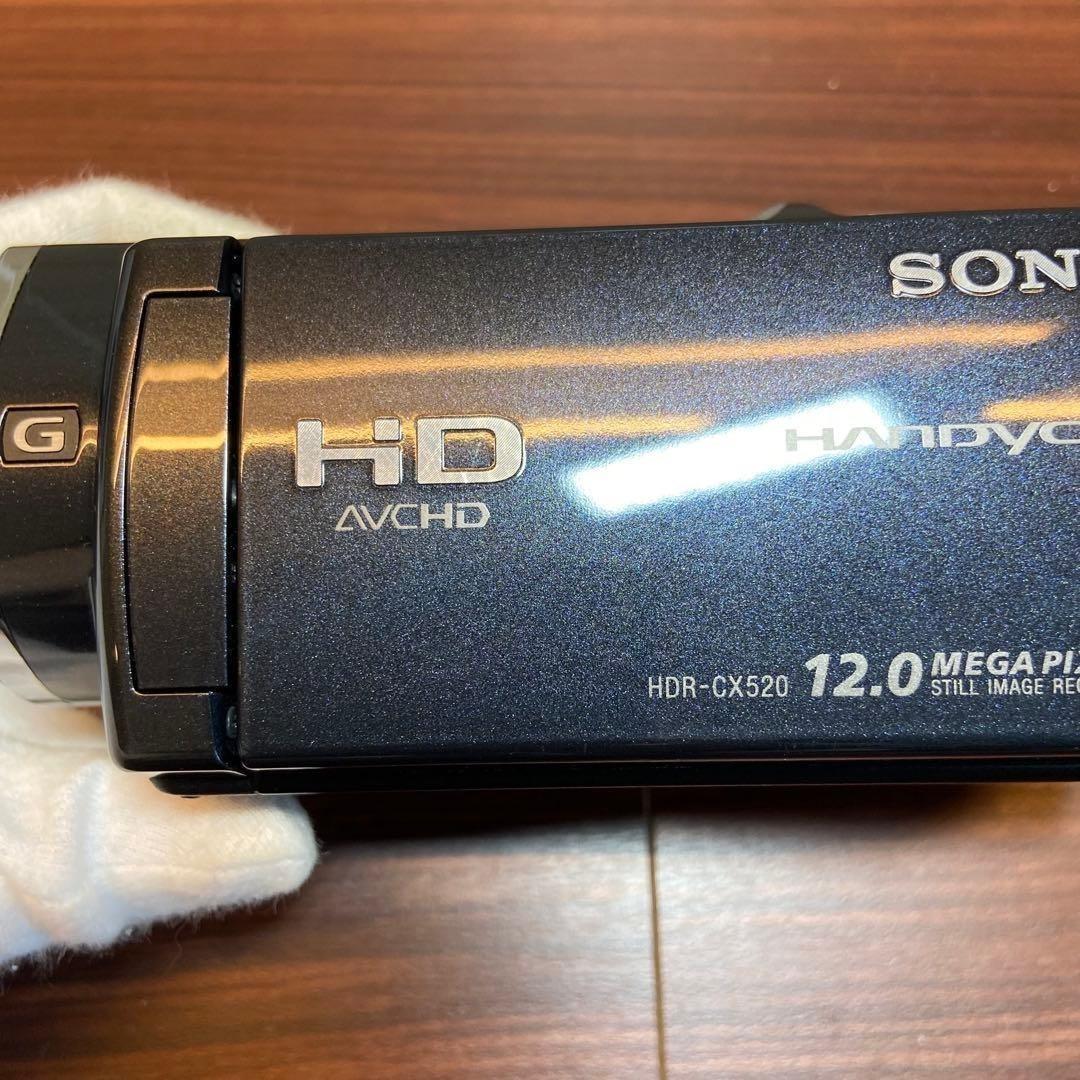 SONY HDR-CX520V ビデオカメラ ほぼ新品 4086