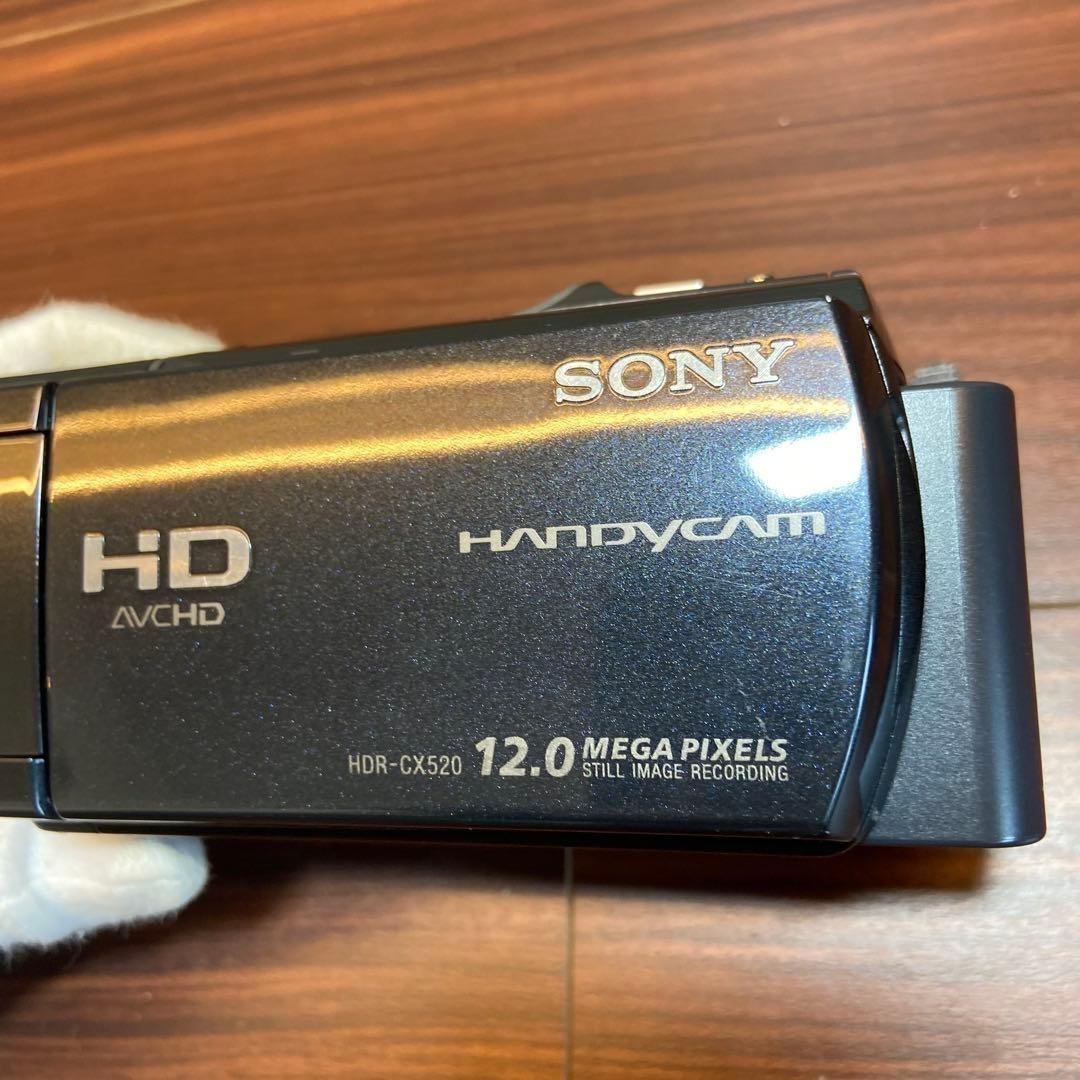 SONY HDR-CX520V ビデオカメラ ほぼ新品 4086