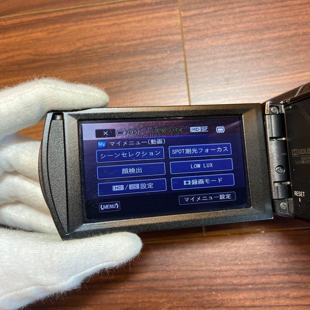 SONY HDR-CX520V ビデオカメラ ほぼ新品 4086