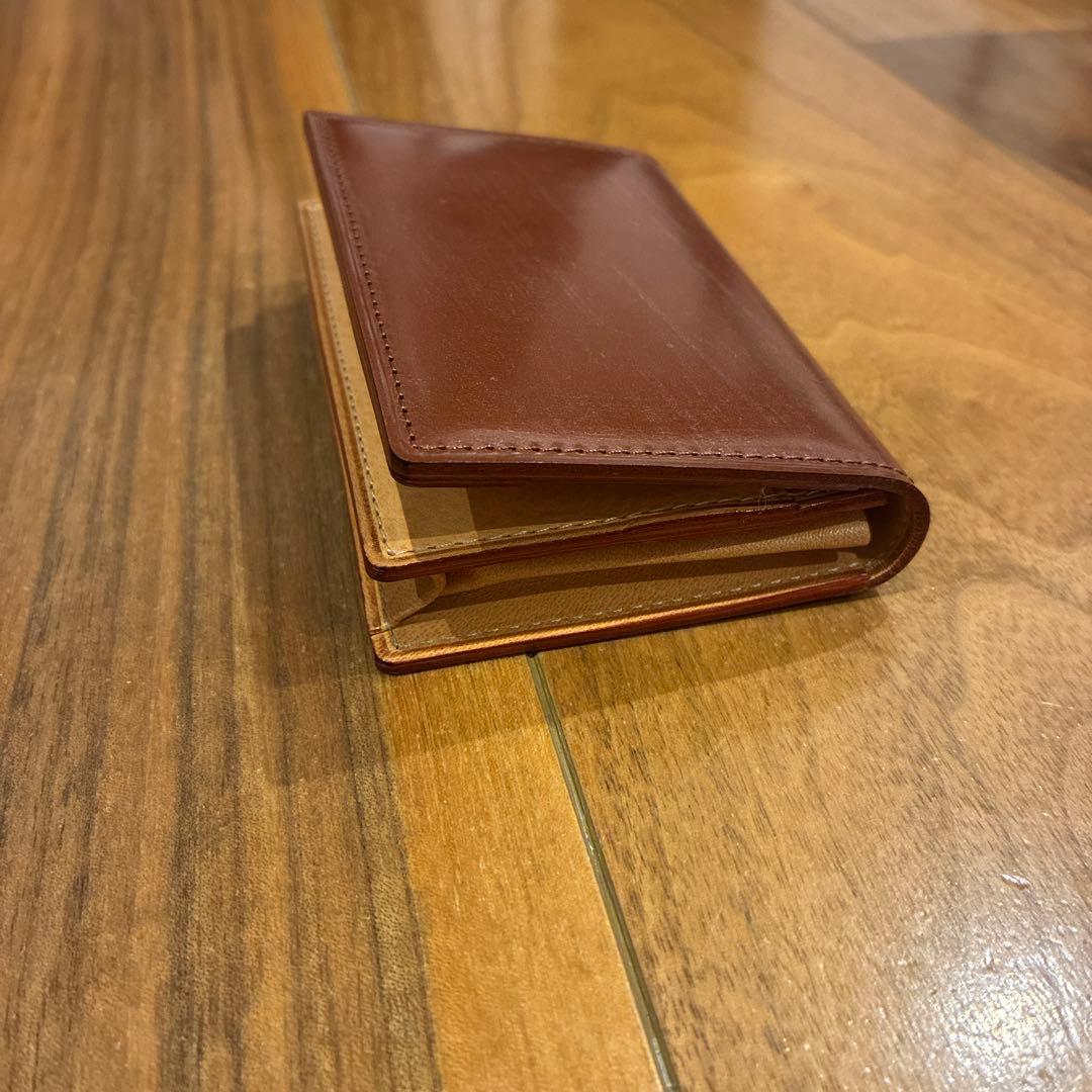 GANZO THIN BRIDLE(シンブライドル)レザー 名刺入れ