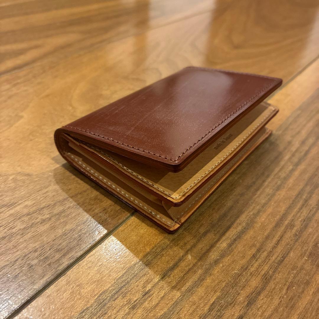 GANZO THIN BRIDLE(シンブライドル)レザー 名刺入れ