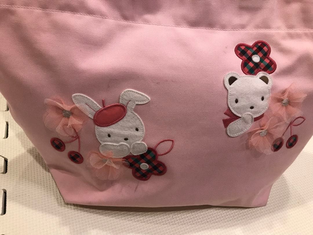 【限定品】ファミリア　ピンクデニム　トートバッグ