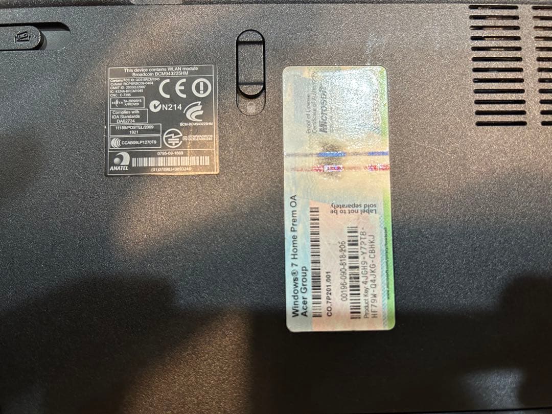 Acer ノートパソコン ASPIRE5741 オフィス付き