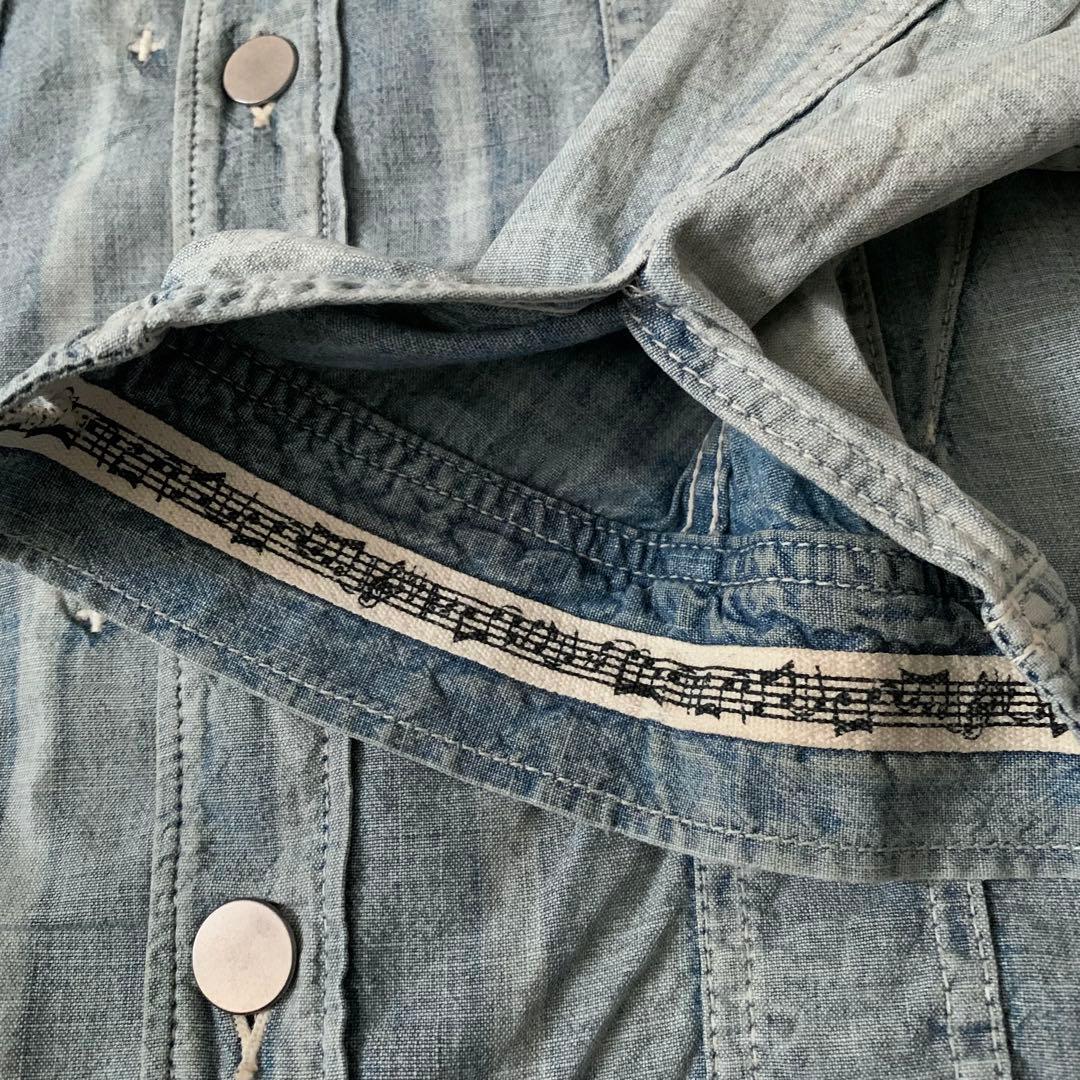 n(n) BY NUMBER (N)INE 　08SSデニムシャツジャケット2